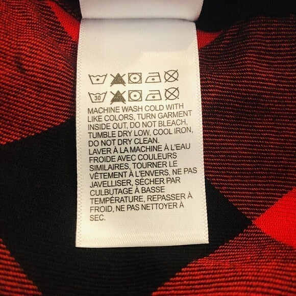 Lucky Brand Womens Button Back Plaid Shirt X-Large - Picture 14 of 15